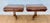 Elegant pair of Spanish wall-mounted nightstands crafted in wood, featuring a refined and highly decorative design. Each...