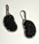 This is part of Chairish’s Costume Jewelry assortment. 950 Sterling (of Brittania Silver) earrings with lava rocks. The...