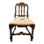 Antique Early 20th-Century Victorian-Style Side Chair With Needlepoint Upholstery For Sale