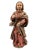 18th Century Spanish Hand Carved Polychromed Saint Statue For Sale