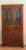 1820 Antique Austrian Viennese Biedermeier Walnut Vitrine Bookcase For Sale - Image 4 of 11