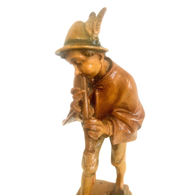 Tyrolian Wood Carving Depicting the Pied Piper of Hamelin For Sale In San Francisco - Image 6 of 8