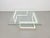 Metal Minimalist Duo Glass Coffee Table by Paul Visser for Lourens Fisher White, 1990s For Sale - Image 7 of 12