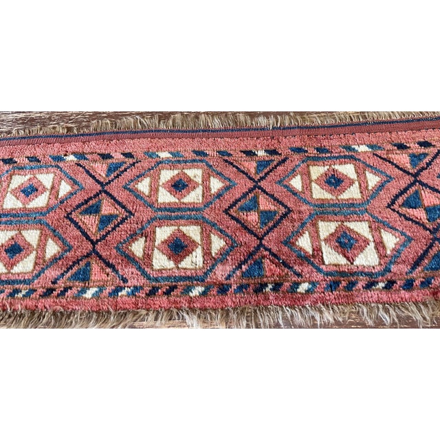 Antique Turkoman Rug/ Bag For Sale In Chicago - Image 6 of 7