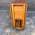 Mid-Century Modern Vintage Mid-Century Modern Space Saver Minimalist Hide Away Dropleaf Table W/ 4 Hidden Folding Chairs, Romania, C. 1960's For Sale - Image 3 of 10