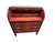 Swedish Roll-Top Secretary Desk Bookmatched Teak & Rosewood Attributed to Egon Ostergaard For Sale - Image 4 of 18
