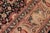 Textile Floral Pak-Persian Black/Tan Wool Rug - 8'1'' X 9'10'' For Sale - Image 7 of 9