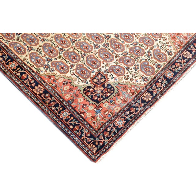 Antique Farahan Sarouk Rug 3'8'' x 5' For Sale In New York - Image 6 of 12