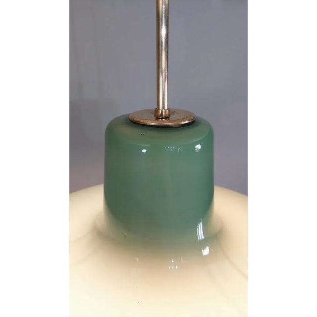Metal Model LS7 Paolina Suspension Light by Ignazio Gardella for Azucena, Italy, 1950s For Sale - Image 7 of 9
