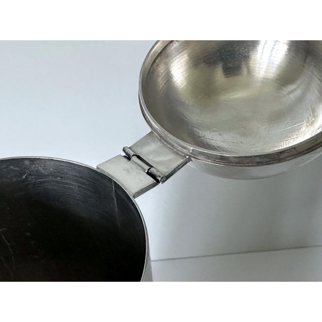 1960s Mid-Century Modern Modern Mexican Silver Coffee Set by Williams Spratling - 3 pcs For Sale - Image 11 of 15