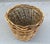 Vintage Rustic European thick wicker basket great for a plant or pet toys etc. Lots of options. 11.75in h x 11in w Make...
