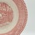 Victorian 1950s Royal Ironstone Currier & Ives Red Transferware Berry Bowls - Set of 7 For Sale - Image 3 of 5