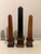 Wood Vintage Neoclassical Two-Tone Wood Obelisks - Set of 3 For Sale - Image 7 of 8