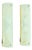 Mid-Century Modern Tubular Murano Glass Wall Sconces from Hillebrand, Germany, 1970s, Set of 2 For Sale
