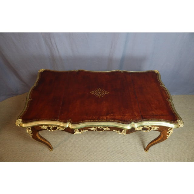 19th Century Louis XV Style Desk For Sale - Image 4 of 14