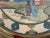 Vintage Elsa Williams "Chinese Plate" Chinoiserie Crewel Embroidery in Giltwood Frame For Sale - Image 11 of 16