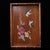 Brown Huali Rosewood Tray Inlaid With Mother-of-Pearl Birds & Roses For Sale - Image 8 of 9