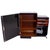 Art Deco Sideboard in Black High-Gloss Lacquer and Walnut, 1930s, in Restored conditions. Designed 1920 to 1949