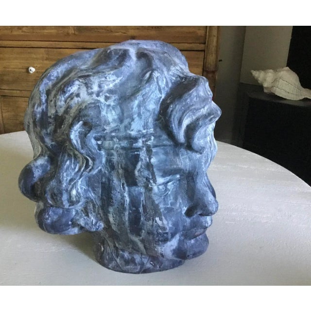 Late 19th Century Late 19th Century Architectural Zinc Cherub’s Head For Sale - Image 5 of 7
