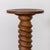 1940s French Carved Wood Pedestal Table For Sale - Image 9 of 11