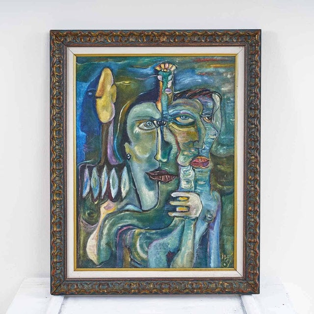 Massimo Zonari, Abstract, 2000s, Oil and Mixed Media For Sale - Image 7 of 7