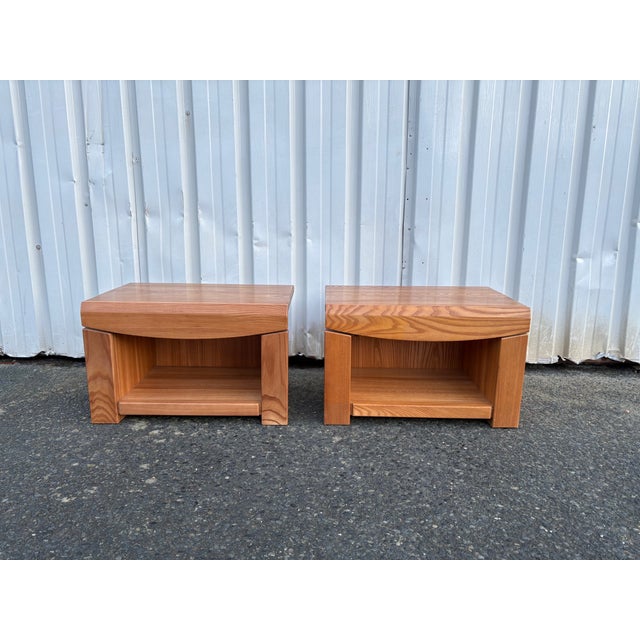Vintage French Bedside Tables, 1980s, Set of 2 For Sale - Image 4 of 18
