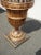 Vintage Brown and Gold Ornate Urn Vase With a Lid ~ Synthetic Material For Sale - Image 11 of 13