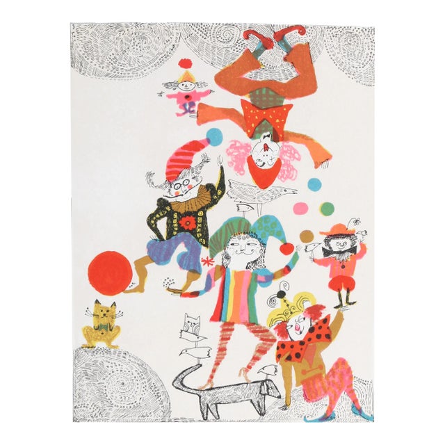 Juggling Clowns From a Little Circus, Judith Bledsoe For Sale
