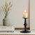 Zen Candlestick | Handcrafted Minimalist Metal Candle Holder for Serene Decor For Sale - Image 4 of 4