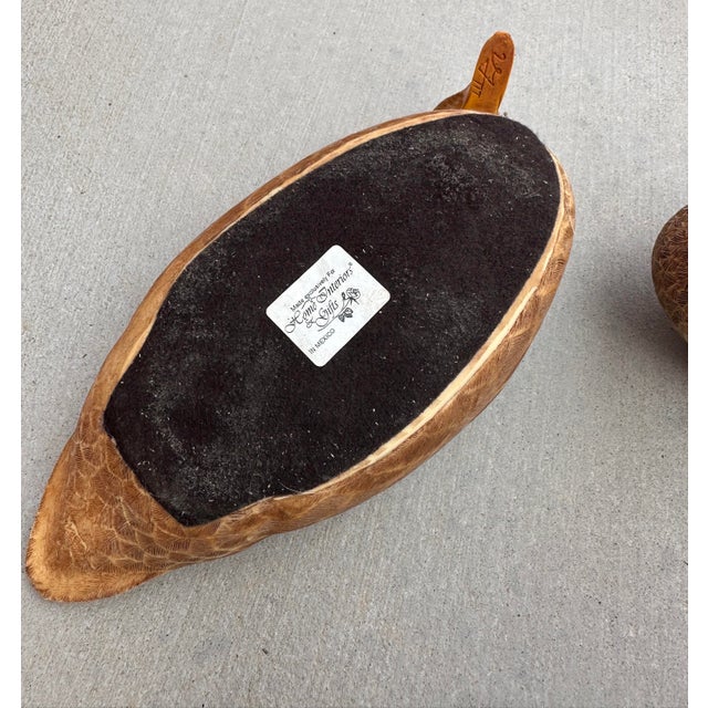 Plastic Vintage Pair of Mallard Duck Decoys For Sale - Image 7 of 9