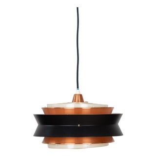 Vintage Swedish Trava Pendant Lamp by Carl Thore for Granhaga Metallindustri, 1960s For Sale