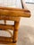 Sienna Vintage Brighton Pavilion Style Bamboo Coffee Table With Glass Top For Sale - Image 8 of 12