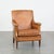 Cognac-Colored Sheep Leather Armchair For Sale - Image 14 of 14
