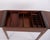 Wood Mahogany Sewing Table with Storage Compartment, 1940s For Sale - Image 7 of 12