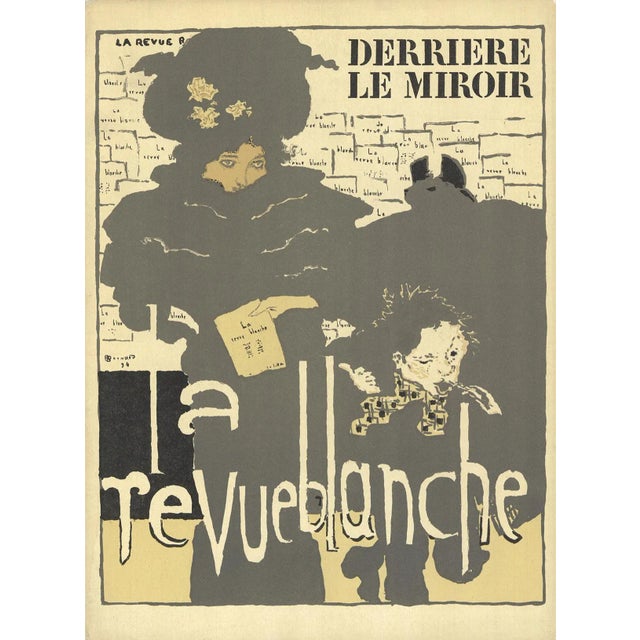 1966 Pierre Bonnard 'Dlm No.158-159 Cover' Vintage Brown France Lithograph For Sale - Image 4 of 4