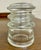 Traditional Vintage Clear Glass Hemingray-10 Insulator 13-54 For Sale - Image 3 of 7