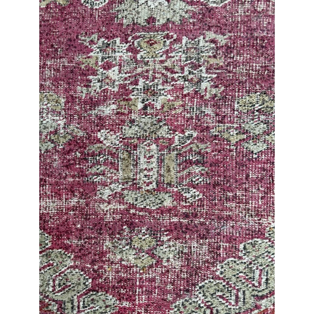 18th Century Distressed Turkish Ghyordes Rug For Sale - Image 12 of 18