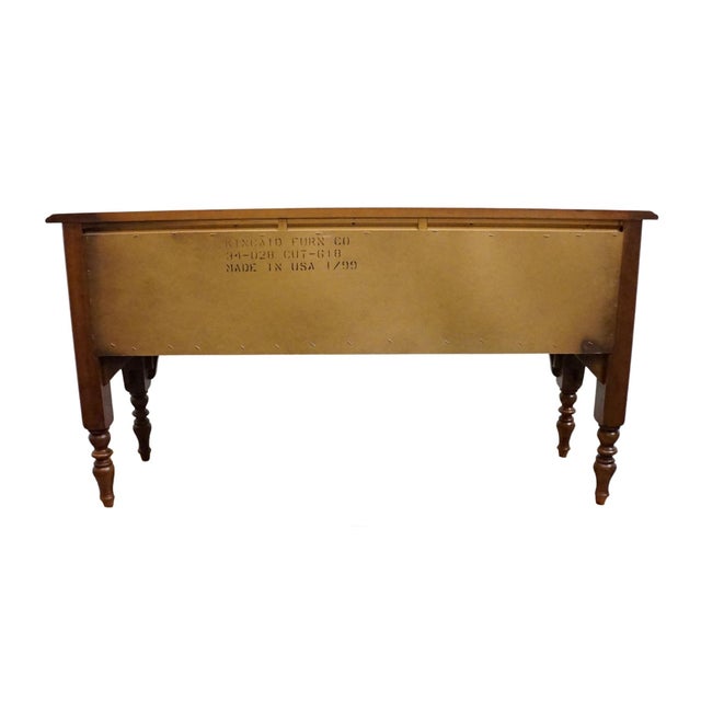 Kincaid Furniture Ducks Unlimited Solid Cherry Traditional Style 57" Sideboard Buffet 34-028 For Sale - Image 11 of 14