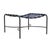 Brown Jordan Kantan Aluminum Suncloth Ottoman, Textured Pewter frame with Marine fabric For Sale - Image 12 of 12