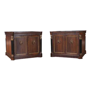 1980s Pair Weiman End Tables
