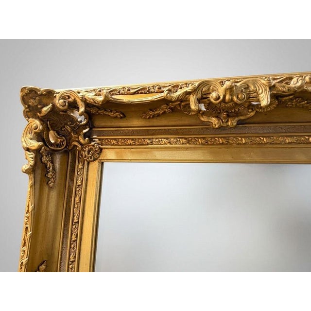 Large Gilt Double Frame Mirror For Sale - Image 3 of 4