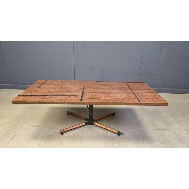 Modernist Adjustable Copper Coffee Table, 1960s For Sale - Image 14 of 16