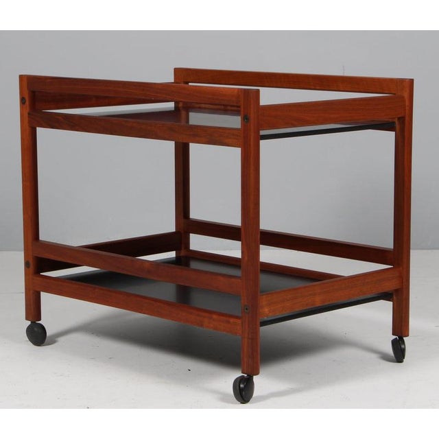 Vintage Tray Table by Børge Mogensen for Fredericia, 1970s For Sale - Image 9 of 10