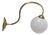 Vintage Art Deco Wall Lamp, Poland, 1950s For Sale