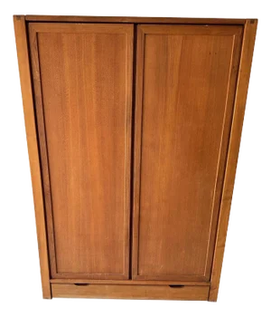 Pierre Chapo Style 2 doors French Armoire.