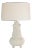 Arteriors Home Miriam White Ceramic Lamp For Sale
