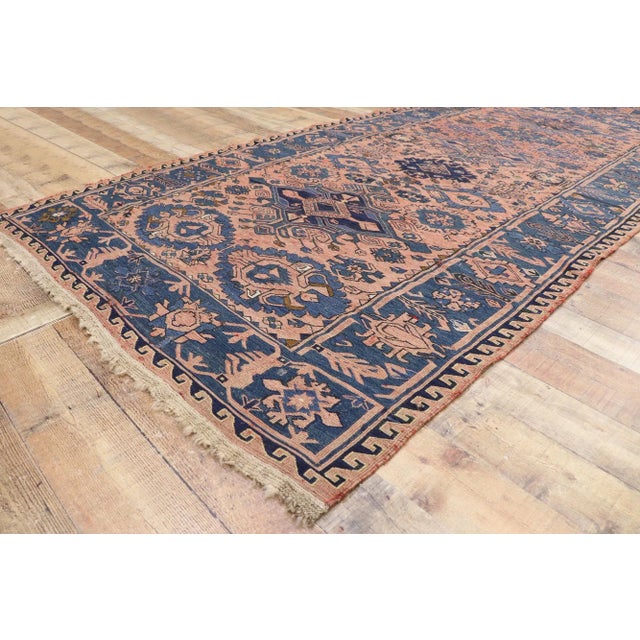 Vintage Persian Soumak Rug, 05'00 X 10'10 For Sale In Dallas - Image 6 of 9