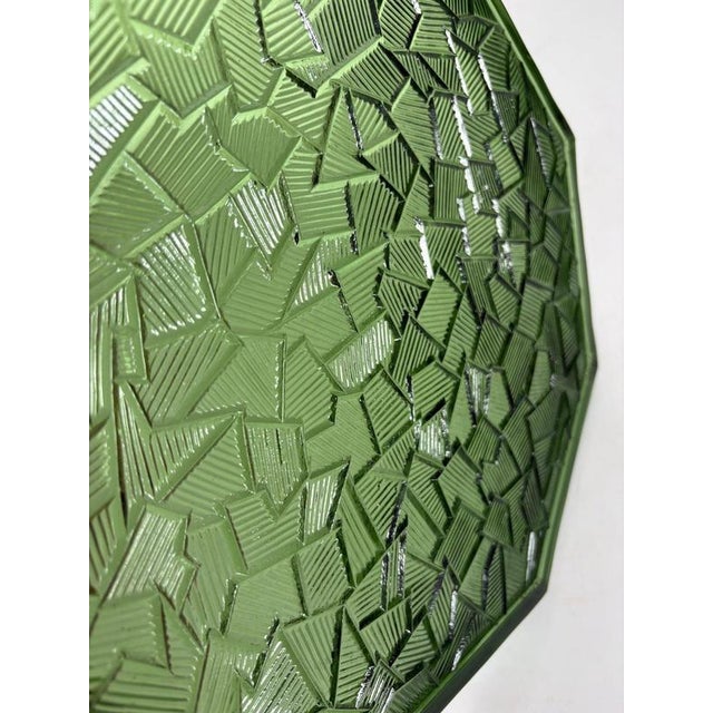 Art Deco Glass Tray, France, 1940s For Sale - Image 9 of 10