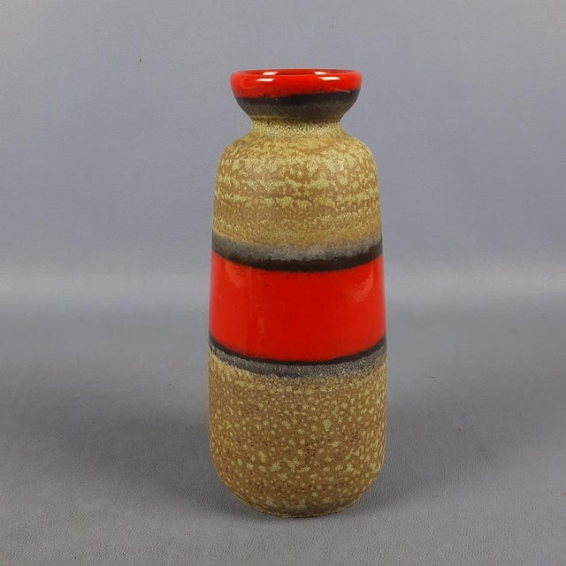 1960s West German Ceramic Vase from Scheurich, 1960s For Sale - Image 5 of 13