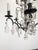 Six-Light Chandeliers with Polychrome Crystal Drops, Set of 2 For Sale - Image 4 of 18